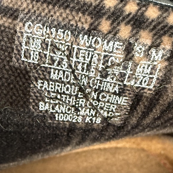 Rockport Boots Womens Size 10 Black Leather Ankle Zip Block Heel CG4150 - Picture 10 of 12